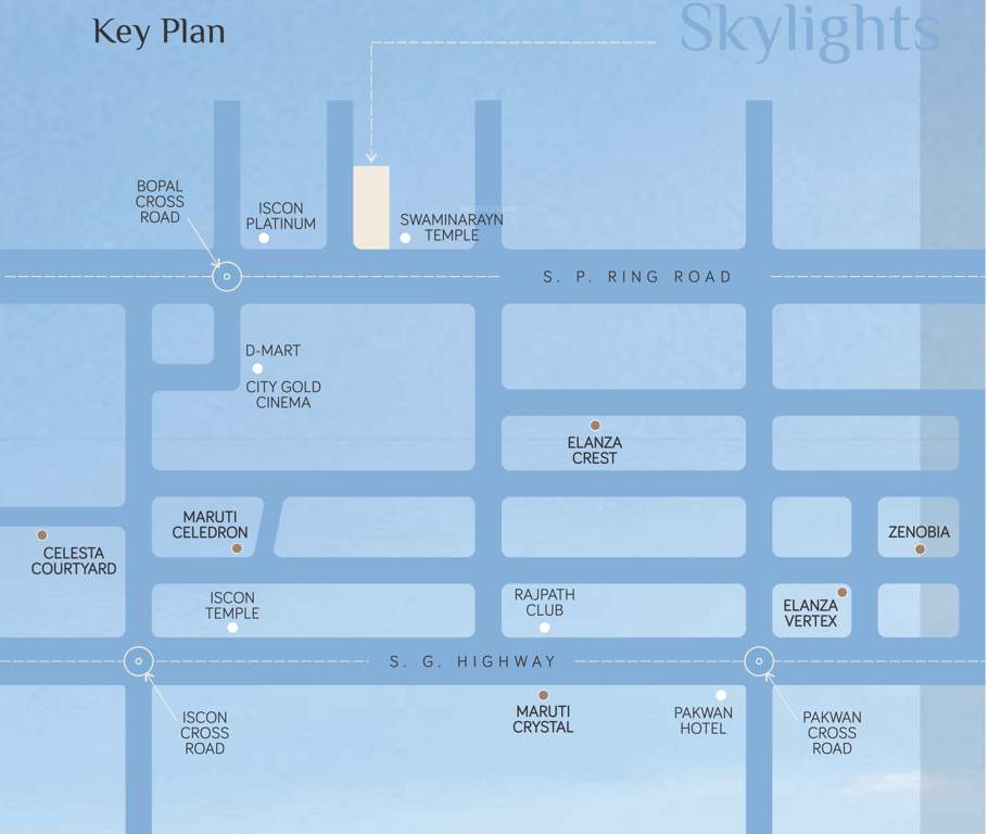 Images for Location Plan of Maruti Skylights