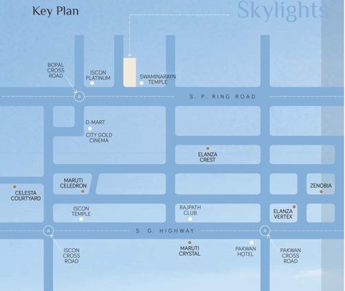 Images for Location Plan of Maruti Skylights Images for Location Plan of Maruti Skylights