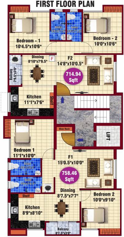 Images for Cluster Plan of JKB Sai Sankara