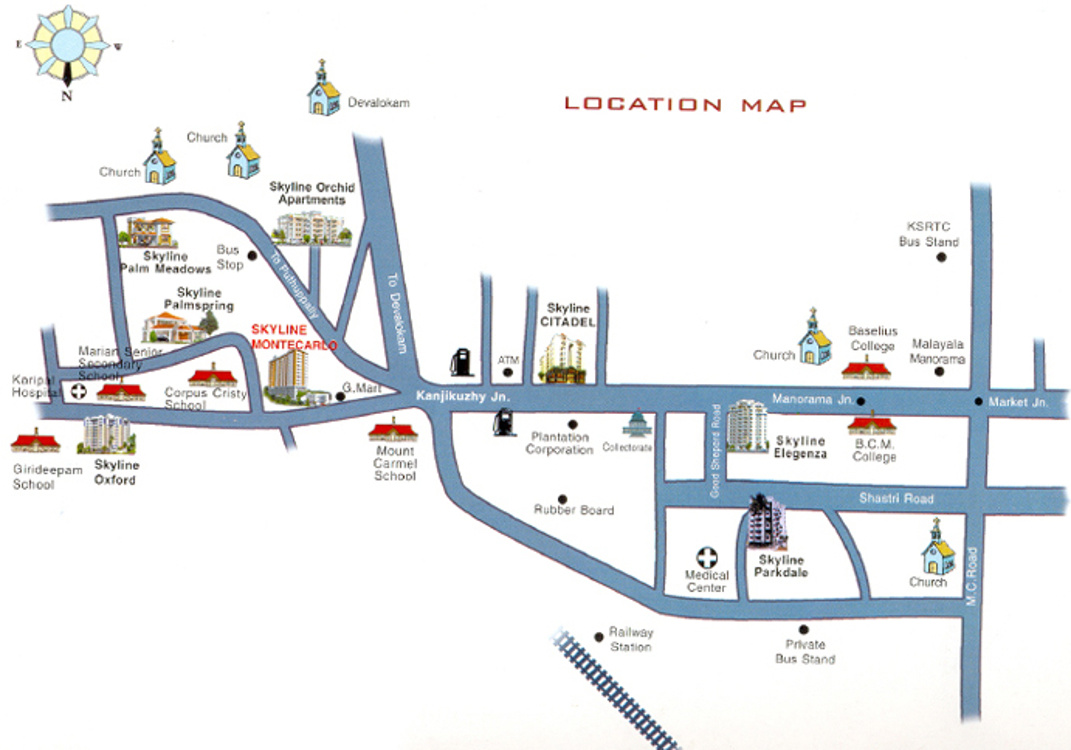 Images for Location Plan of Skyline Montecarlo