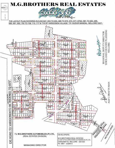 Images for Layout Plan of MG Sundara Nagar