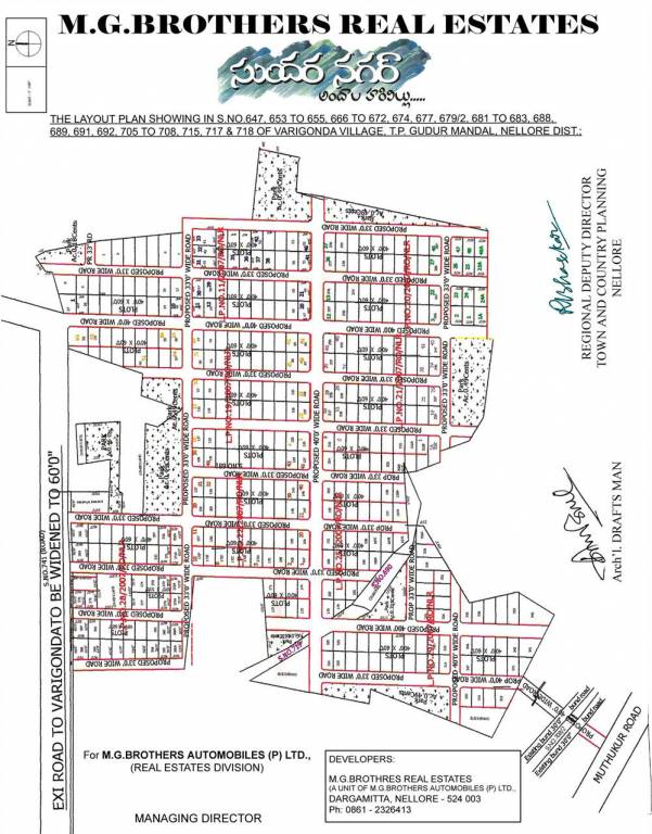 Images for Layout Plan of MG Sundara Nagar