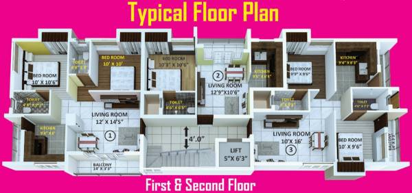 Images for Cluster Plan of Indira Primrose Images for Cluster Plan of Indira Primrose
