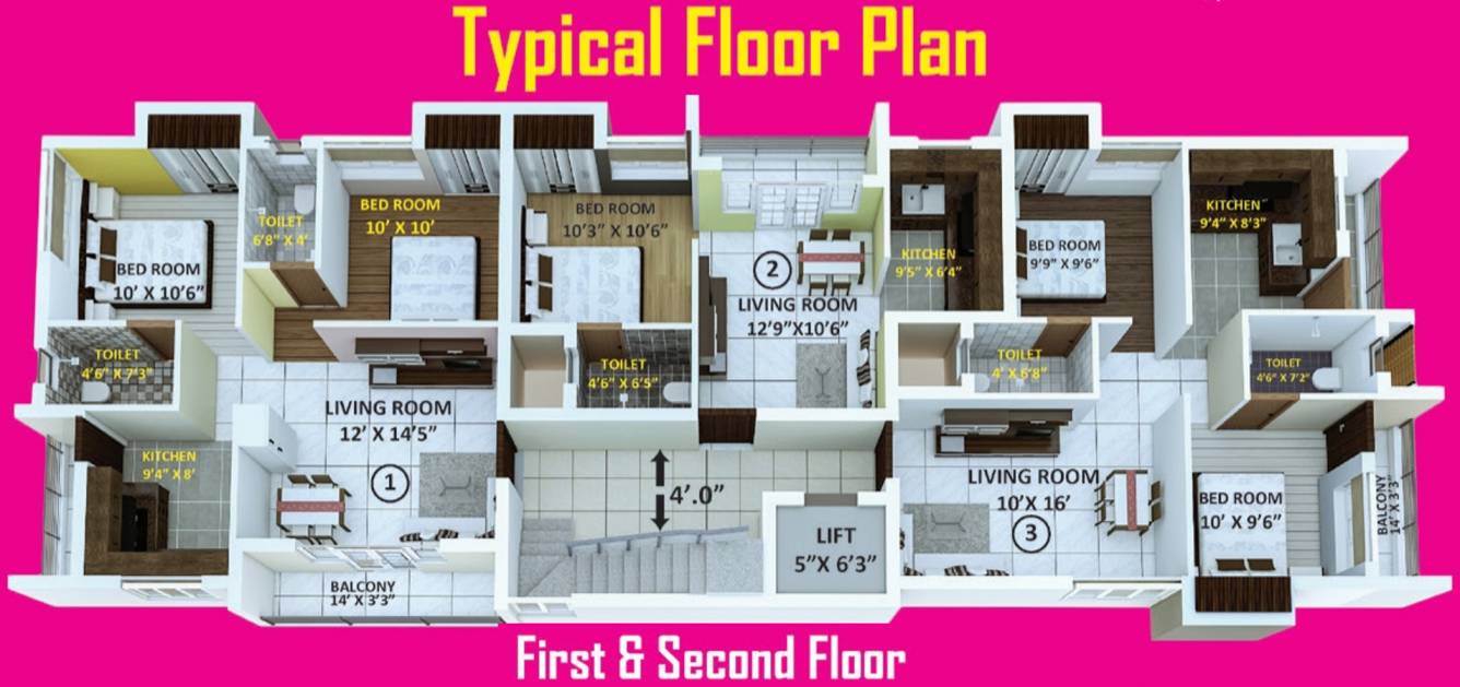 Images for Cluster Plan of Indira Primrose