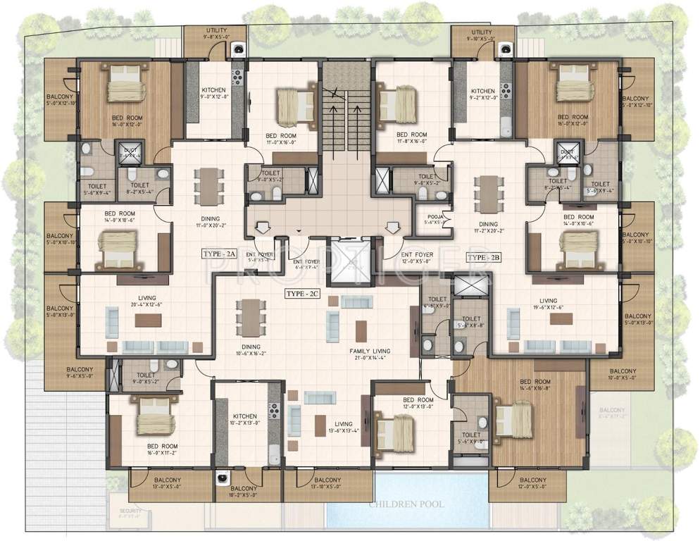 phoenix grande ii Images for Cluster Plan of Sipani Phoenix Grande II