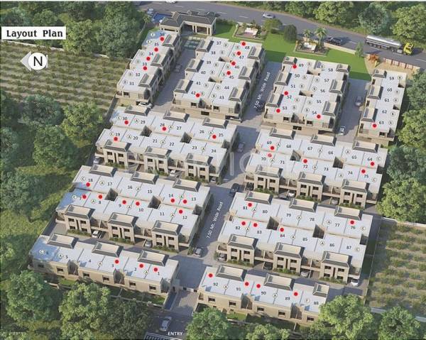 Images for Layout Plan of Earth Acropolis Villas