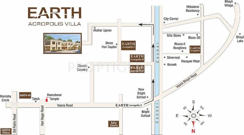 Images for Location Plan of Earth Acropolis Villas
