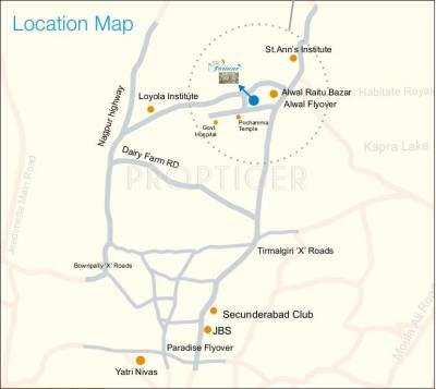 Location Plan Sai Akshay Constructions Akshay Fortune Location Plan