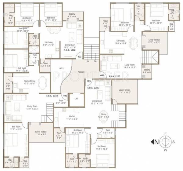 Single Block Cluster Plan iv Single Block Cluster Plan