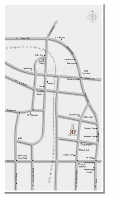Images for Location Plan of Dev Group India Dev Status