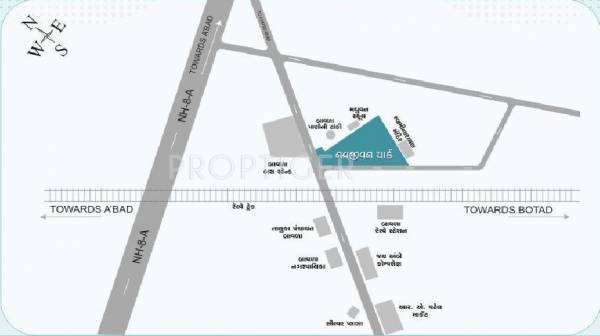 Foliage Real Estate Developers Navjivan Park Location Plan