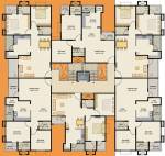  tilak-i Single Tower Cluster Plan