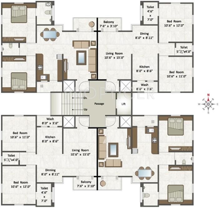  acropolis 2 Block A Cluster Plan