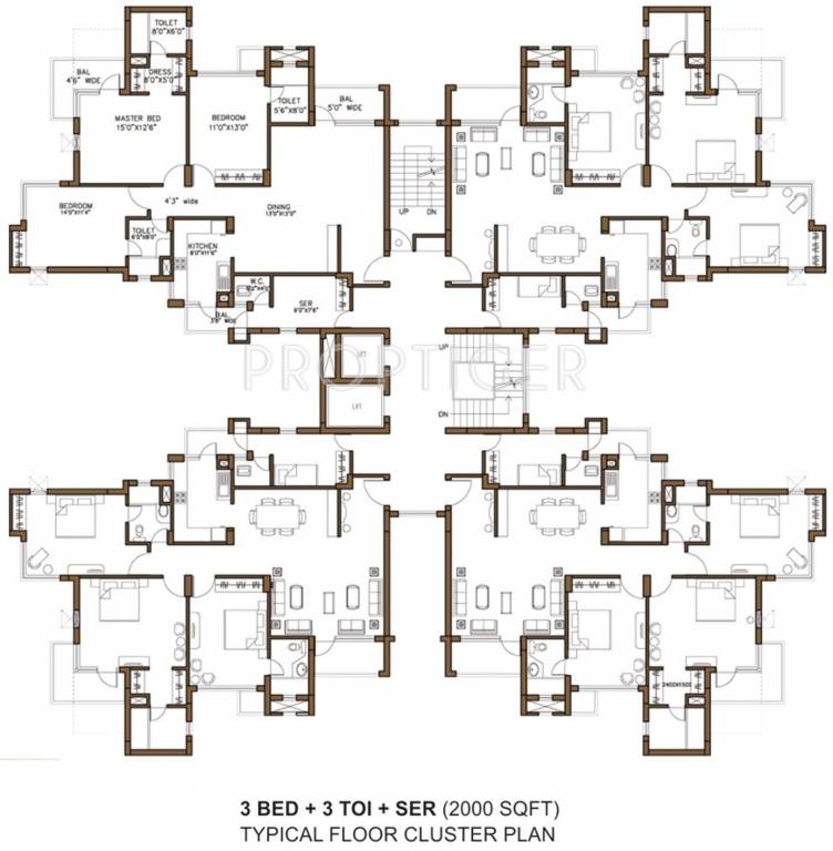Images for Cluster Plan of Omaxe Palm Greens