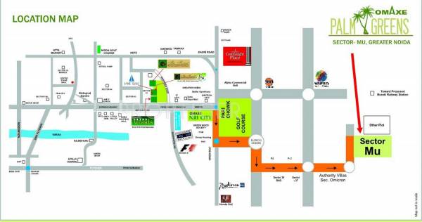 Images for Location Plan of Omaxe Palm Greens