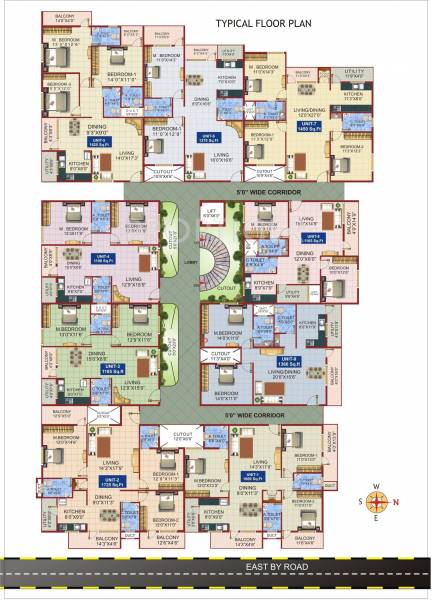 Images for Cluster Plan of Metro Properties Sannidhana