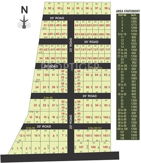 Images for Layout Plan of Sri Anna Nagar