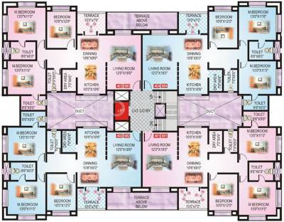 Images for Cluster Plan of GK Developers Roseland Residency Images for Cluster Plan of GK Developers Roseland Residency