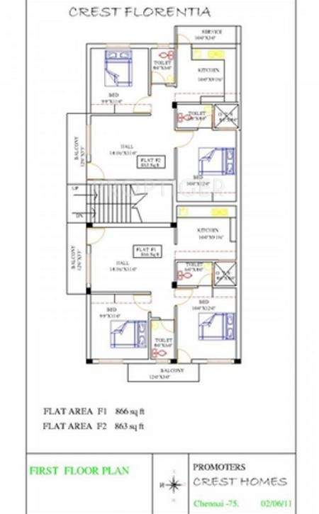 Images for Cluster Plan of Crest Homes Florentia