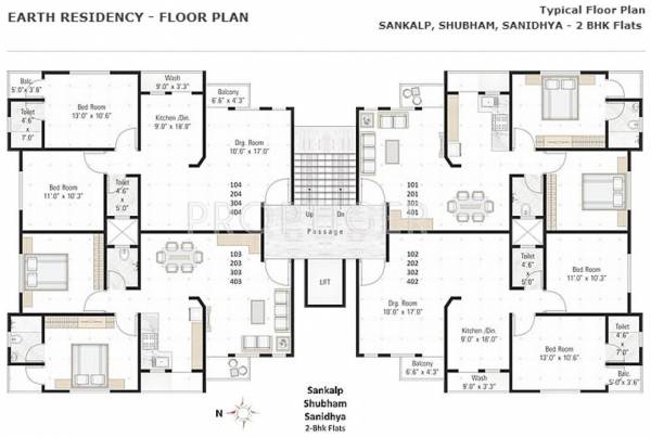  earth-residency Samprat Cluster Plan