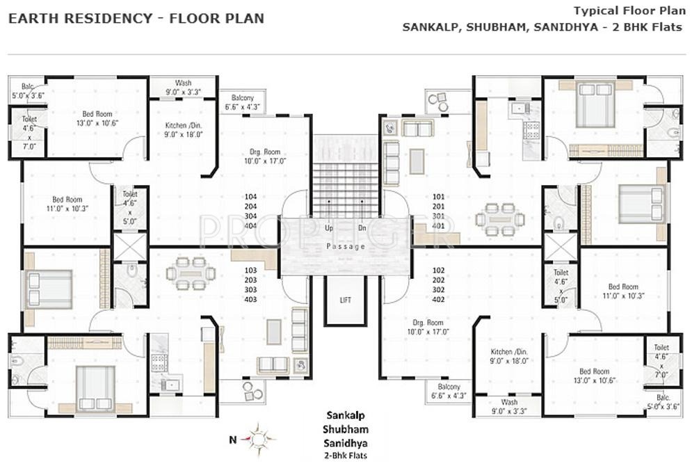 earth residency Samprat Cluster Plan