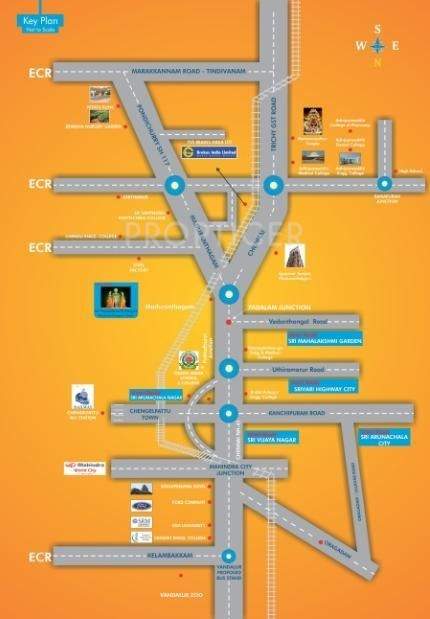 Images for Location Plan of Vetri Reals Sri Vari Highway City