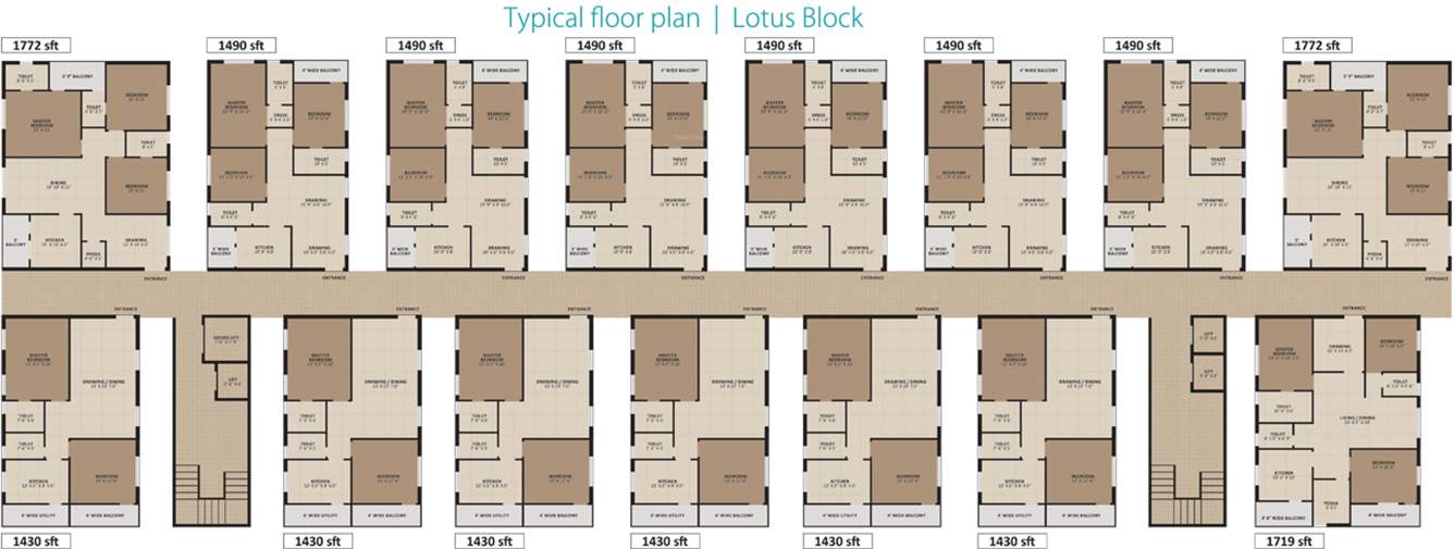 Images for Cluster Plan of Parkville Lakshmi Nilayam