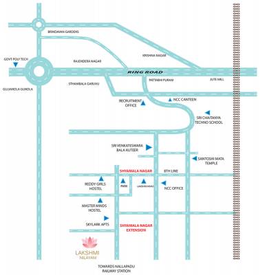 Images for Location Plan of Parkville Lakshmi Nilayam