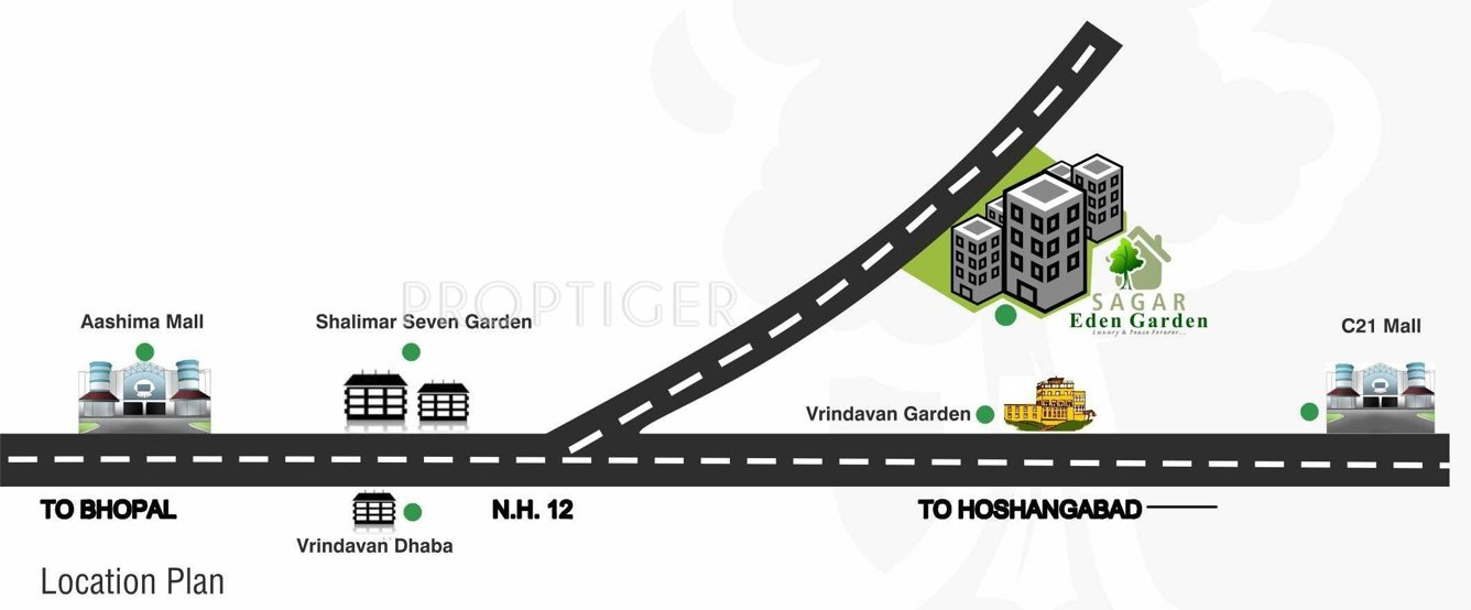 sagar eden garden Images for Location Plan of Agrawal Sagar Eden Garden