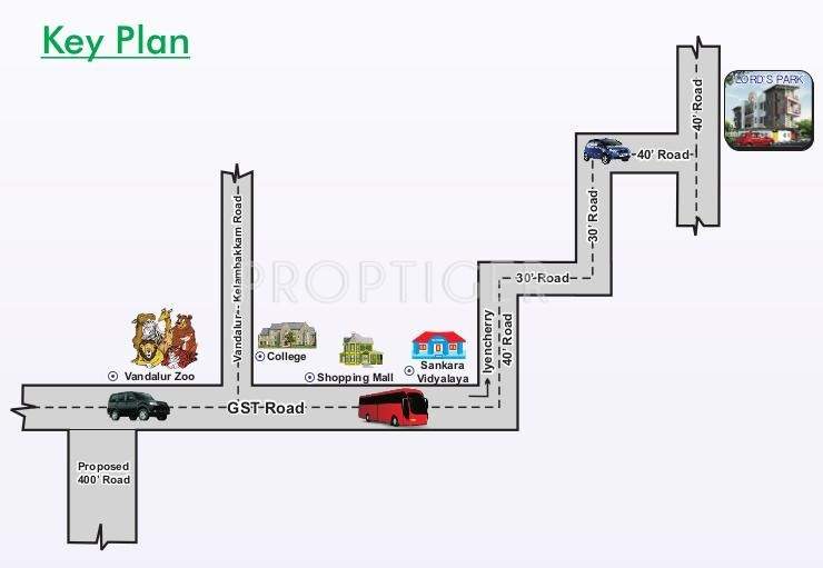 Zion Estates Lords Park Location Plan