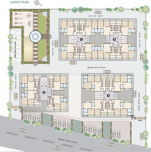 Images for Layout Plan of Seventh Parisar