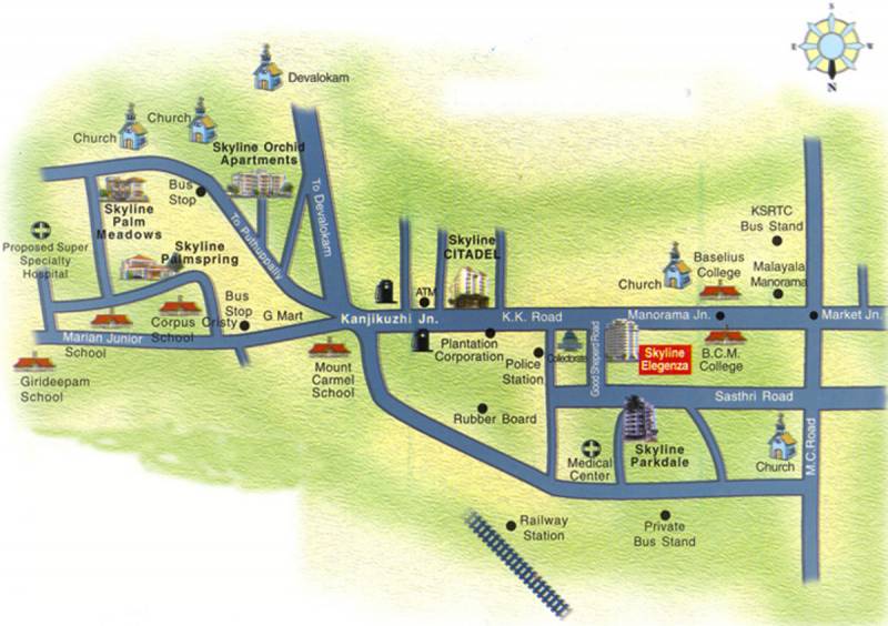 Images for Location Plan of Skyline Elegenza