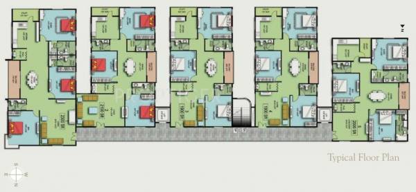 Images for Cluster Plan of Janapriya Engineers Grandeur