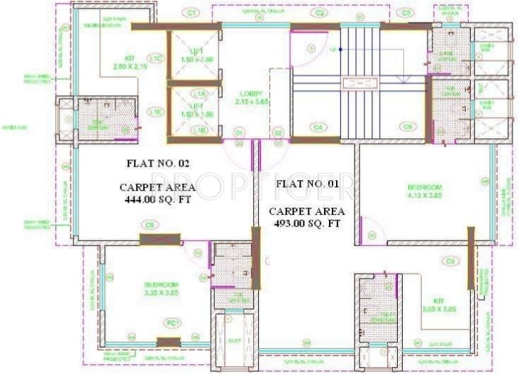 Images for Cluster Plan of HPA Spaces Adora Enclave Residency Commercial