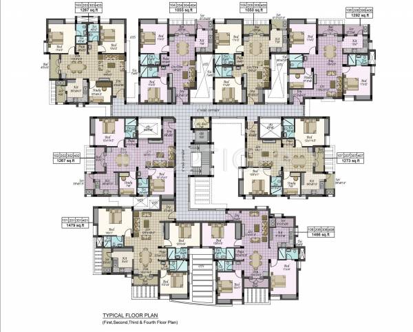 Images for Cluster Plan of Indus SRS Orchard Residences