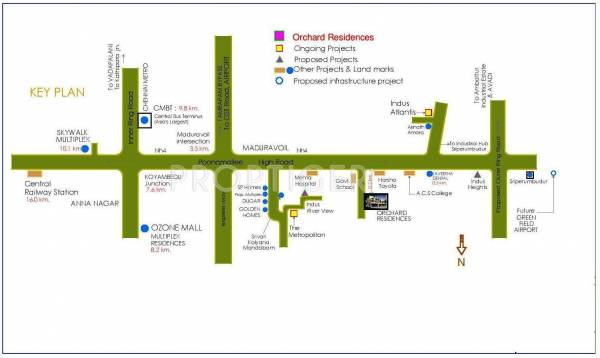 Images for Location Plan of Indus SRS Orchard Residences