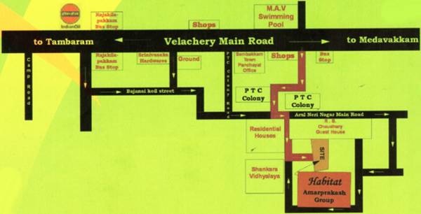 Images for Location Plan of Amarprakash Developers Habitat
