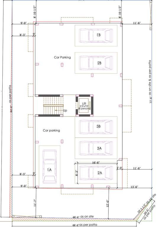 Images for Cluster Plan of Pushkar Arunsunai Illam