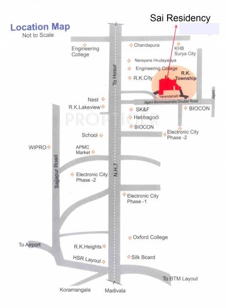 Images for Location Plan of Ram Sai Residency