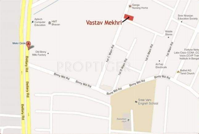  mekhri Images for Location Plan of Vastav Mekhri