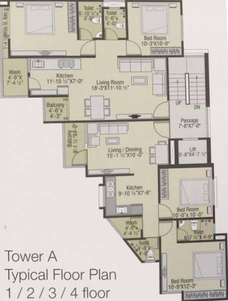 Images for Cluster Plan of Shree Shree Hari Flats