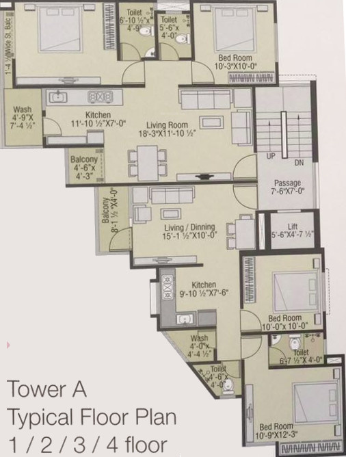 Images for Cluster Plan of Shree Shree Hari Flats