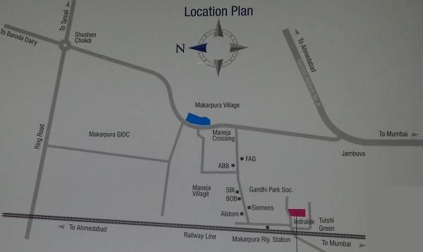 Images for Location Plan of Shree Shree Hari Flats