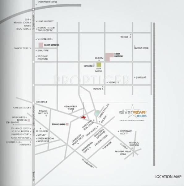 Images for Location Plan of Avirat Silver Star Heights