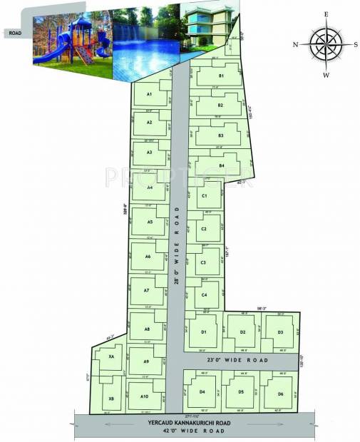 Images for Layout Plan of AVR Krishna Villa