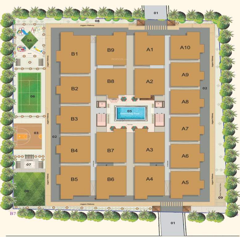  silver bells Images for Master Plan of Vaishno Silver Bells