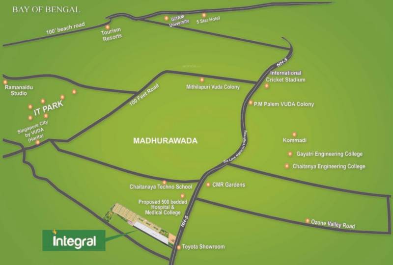 Images for Location Plan of Integral Integral Apartments