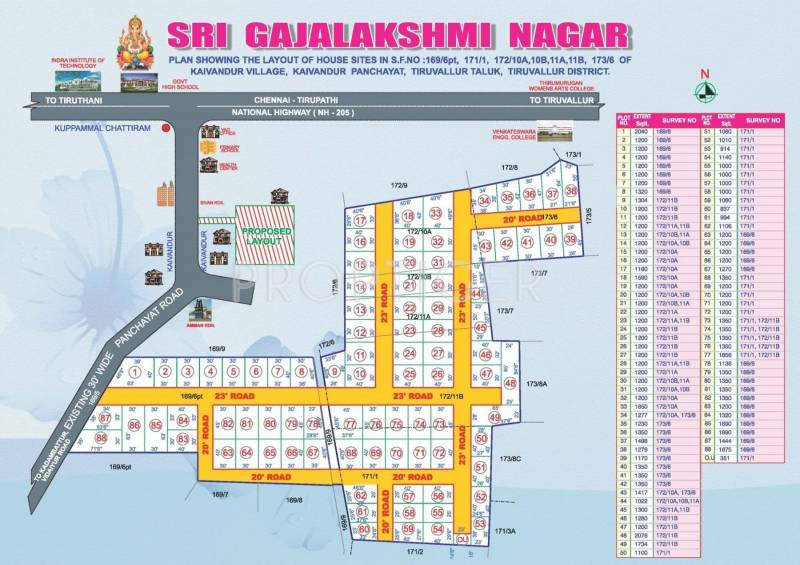 Images for Layout Plan of Metha Sri Gajalakshmi Nagar