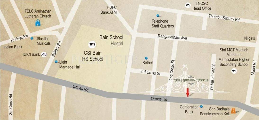  the carmel castle Images for Location Plan of India The Carmel Castle