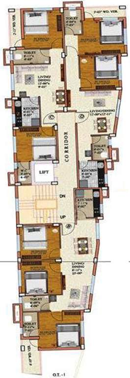  tulip garden Images for Cluster Plan of Multiline Tulip Garden